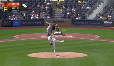 Pirates use six relievers to two-hit the Giants in a 5-2 victory