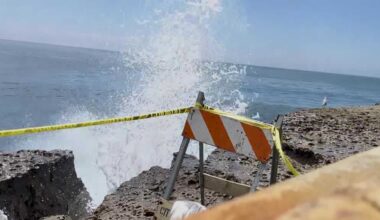 Another cliff collapse at Steamer Lane raises erosion concerns