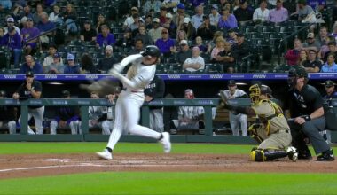 Cole Carrigg goes 4 for 5 and the Rockies defeat the Padres 9-3 to end 8-game losing streak