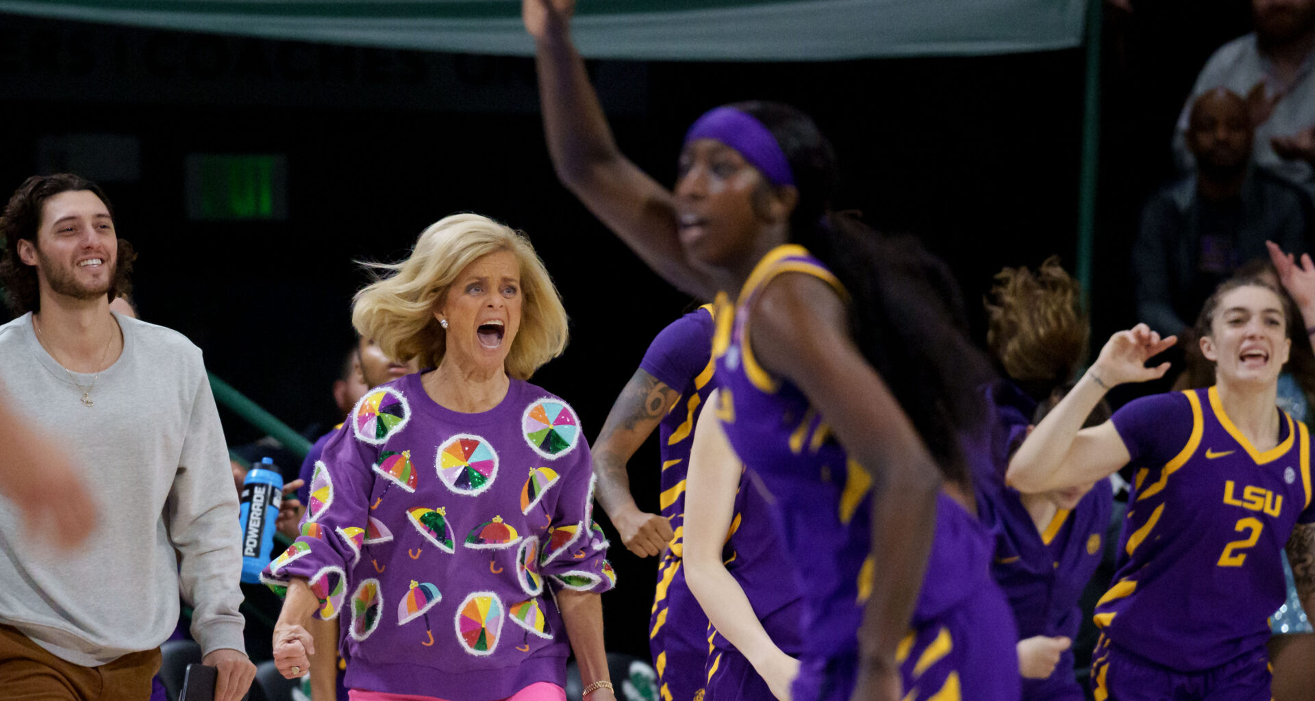 WNBA star Flau'jae Johnson makes LSU College GameDay return