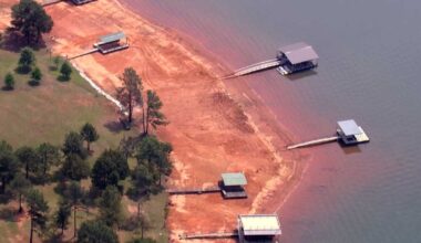 Lake Hartwell anglers adapt as drought drops water levels