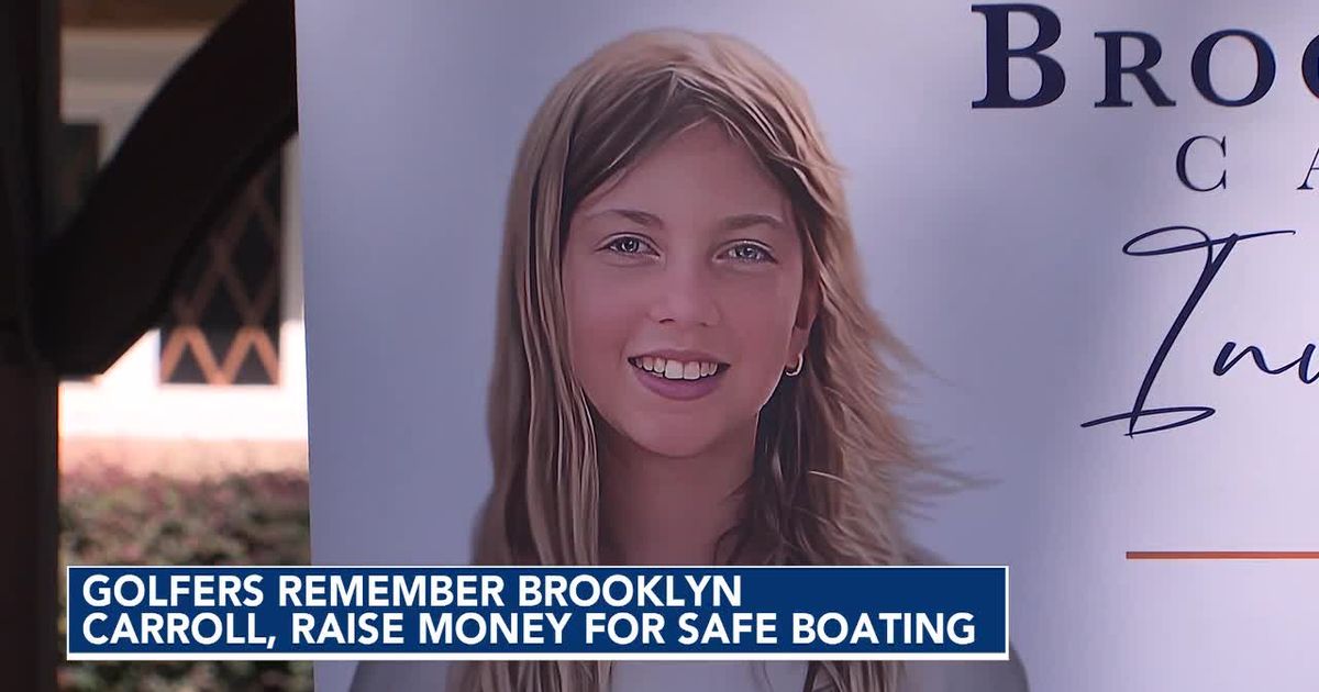 Golf tournament honors 10-year-old Brooklyn Carroll, promotes safe boating :: WRAL.com