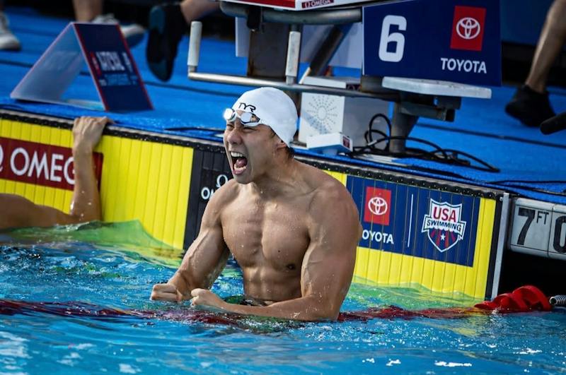 Junior breaststroke specialist Watson Nguyen named to U.S. national team