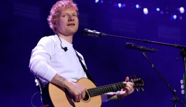 Ed Sheeran's Gillette Stadium concerts canceled due to nor'easter, tour promoter says