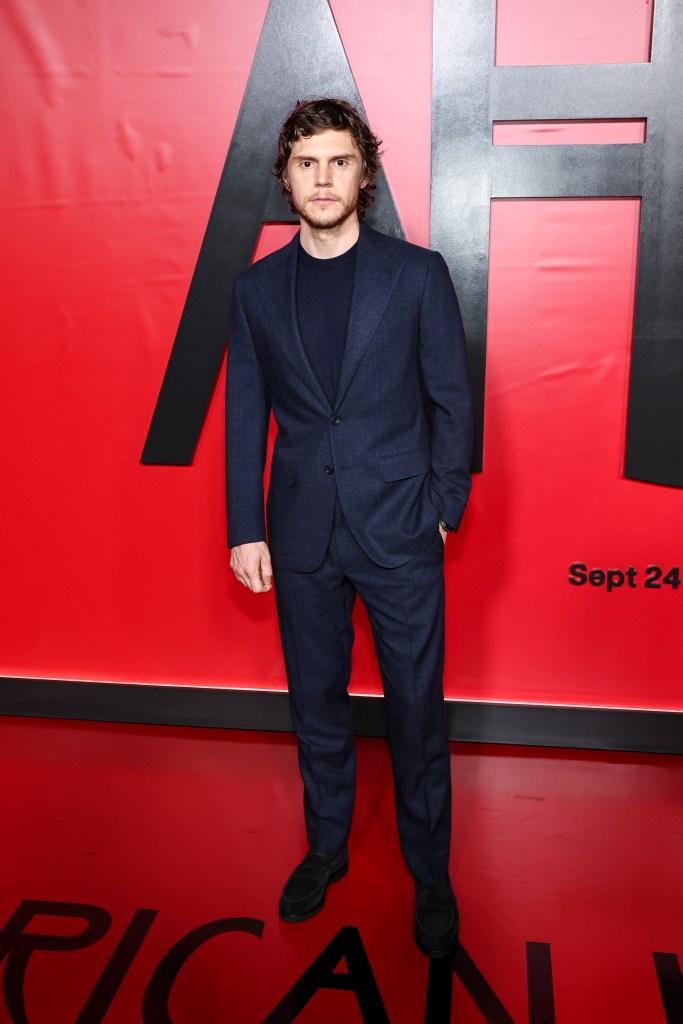 Evan Peters at the "American Horror Story: 13" celebration event.