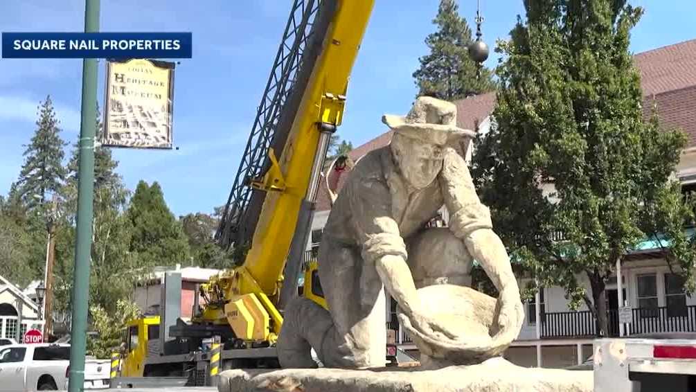 Missing Claude Chana statue back in Colfax