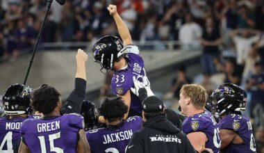 Ravens survive in Rio with last-second 34-31 win over Cowboys