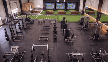 New premier golf simulator and gym opening in Medford