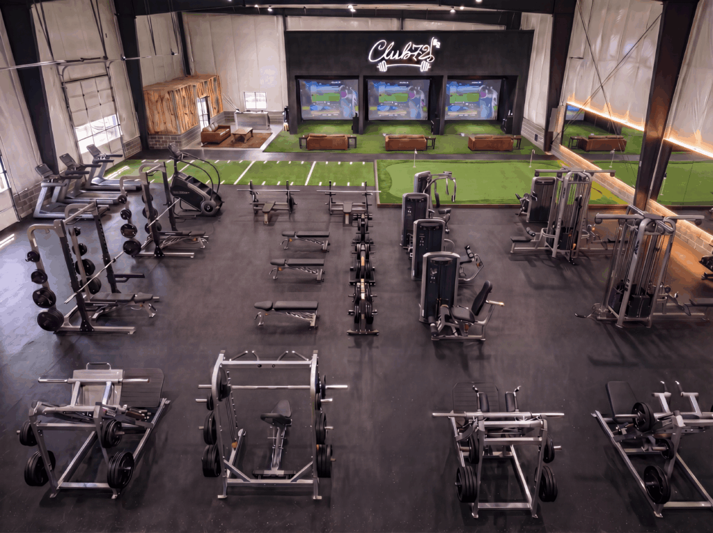 New premier golf simulator and gym opening in Medford