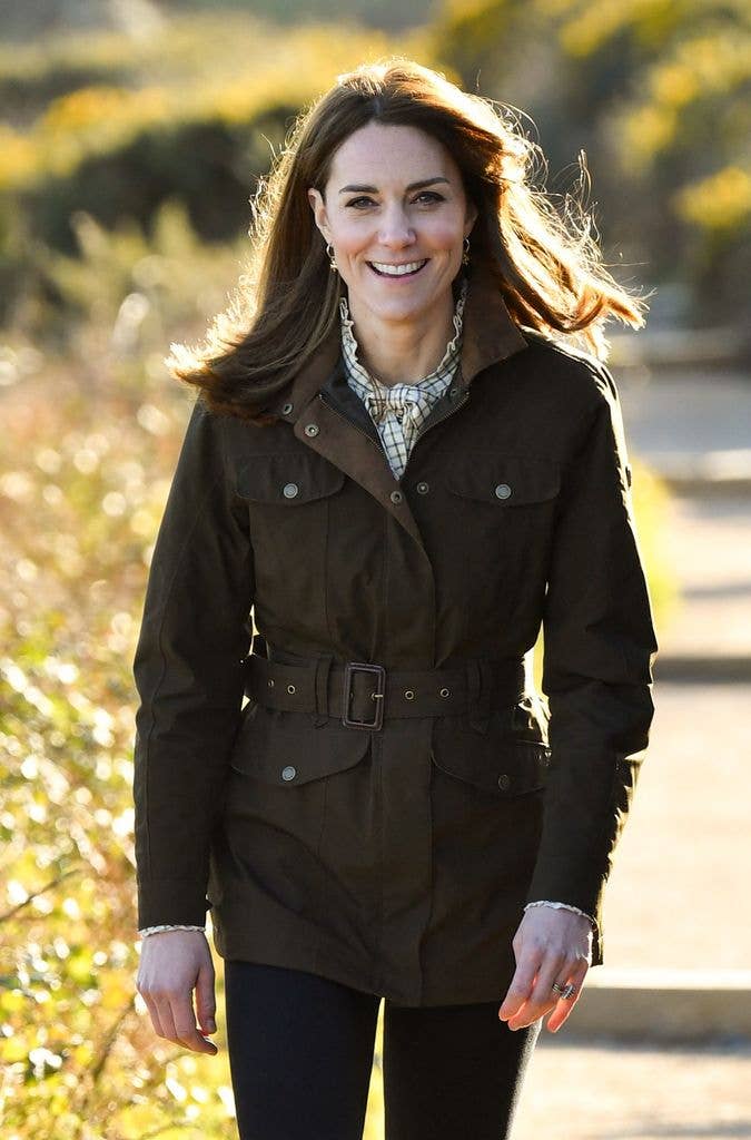 Princess Kate has spoken about grounding oneself during walks