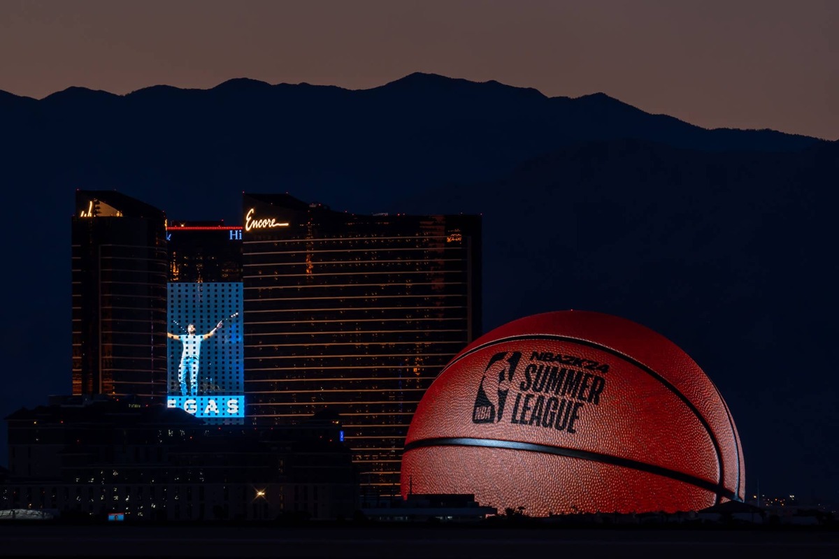  Las Vegas is already home to NBA Summer League action. 