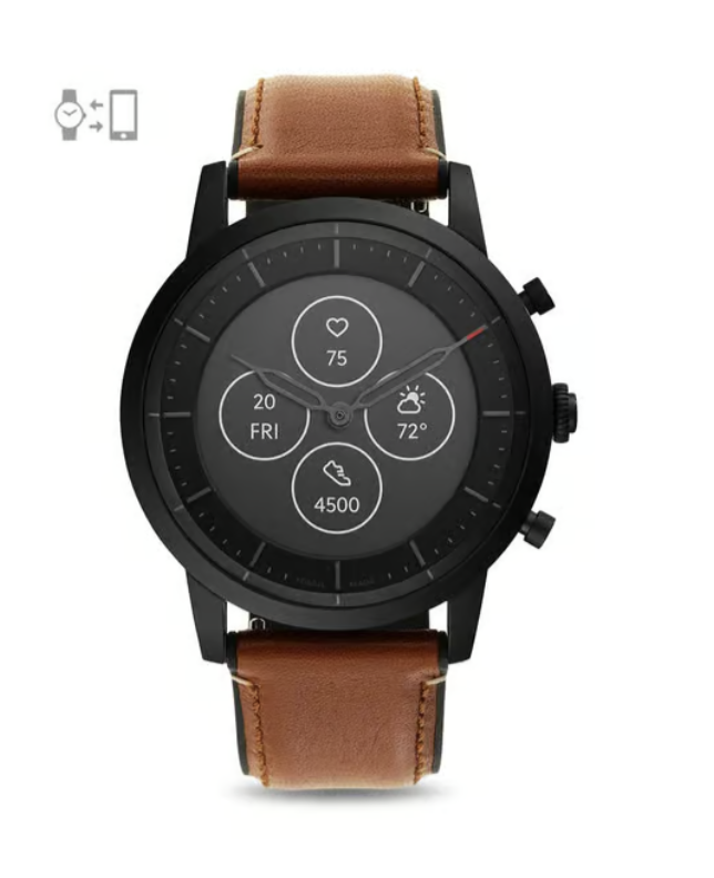 fossil FTW7007 Collider Hybrid HR Smart Watch