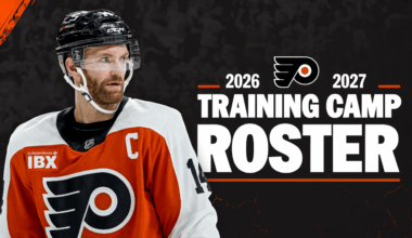 Flyers Announce 2026 Training Camp Roster and Schedule