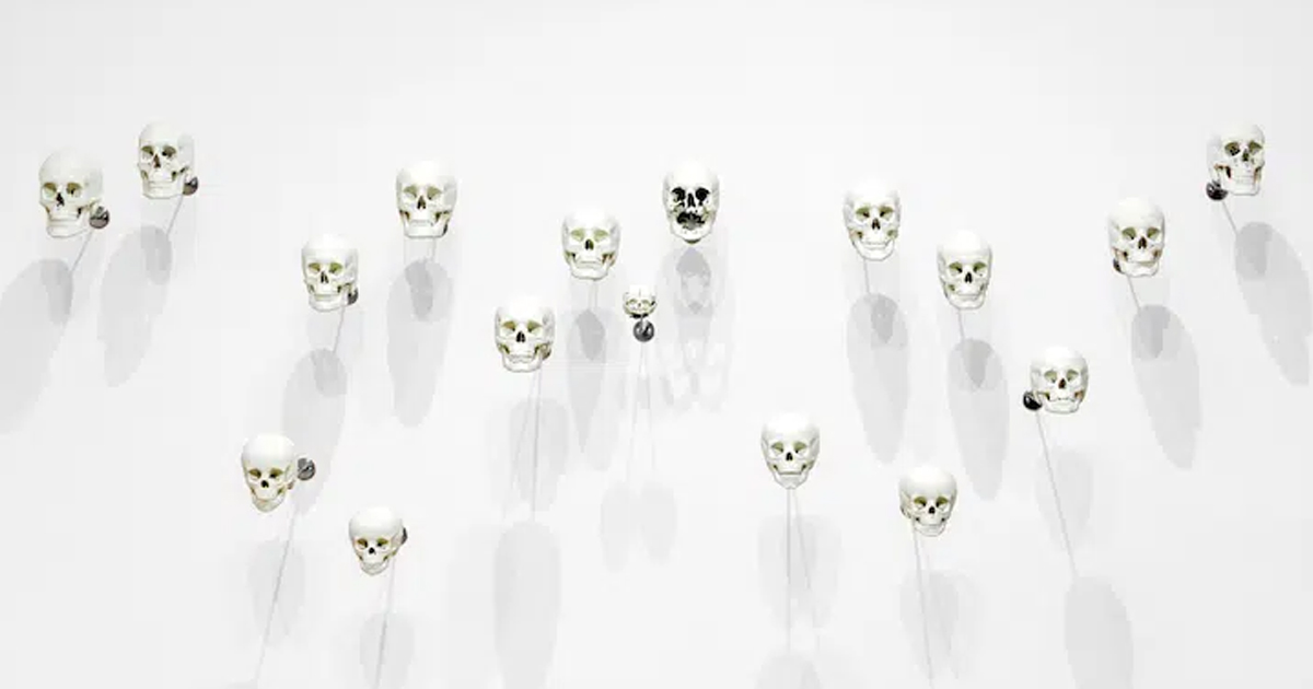 Artist Transforms Discarded Materials Into Art About Life and Death