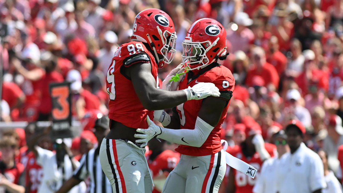 College football grades for Week 1: Georgia earns 'A,' Texas Tech gets 'C' on report card