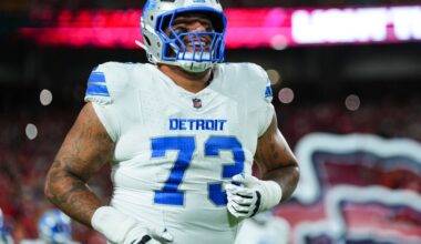 Detroit Lions coach Dan Campbell offers big update on LG competition