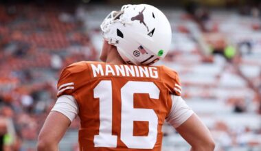 Texas' Arch Manning has Peyton's support vs. Tennessee, but should it matter?