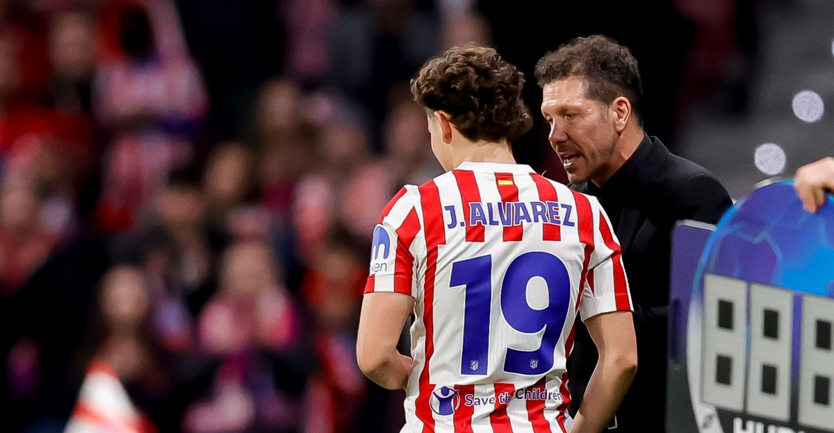 ‘A learning experience’ - Diego Simeone sends message to Barcelona target Julian Alvarez