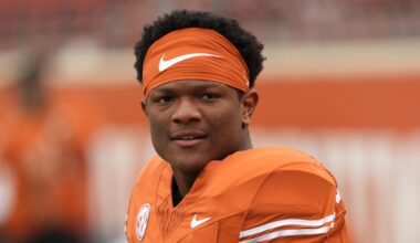 Steve Sarkisian provides injury update on Texas RB Derrek Cooper