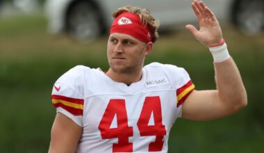 Chiefs make 5 roster moves on Wednesday