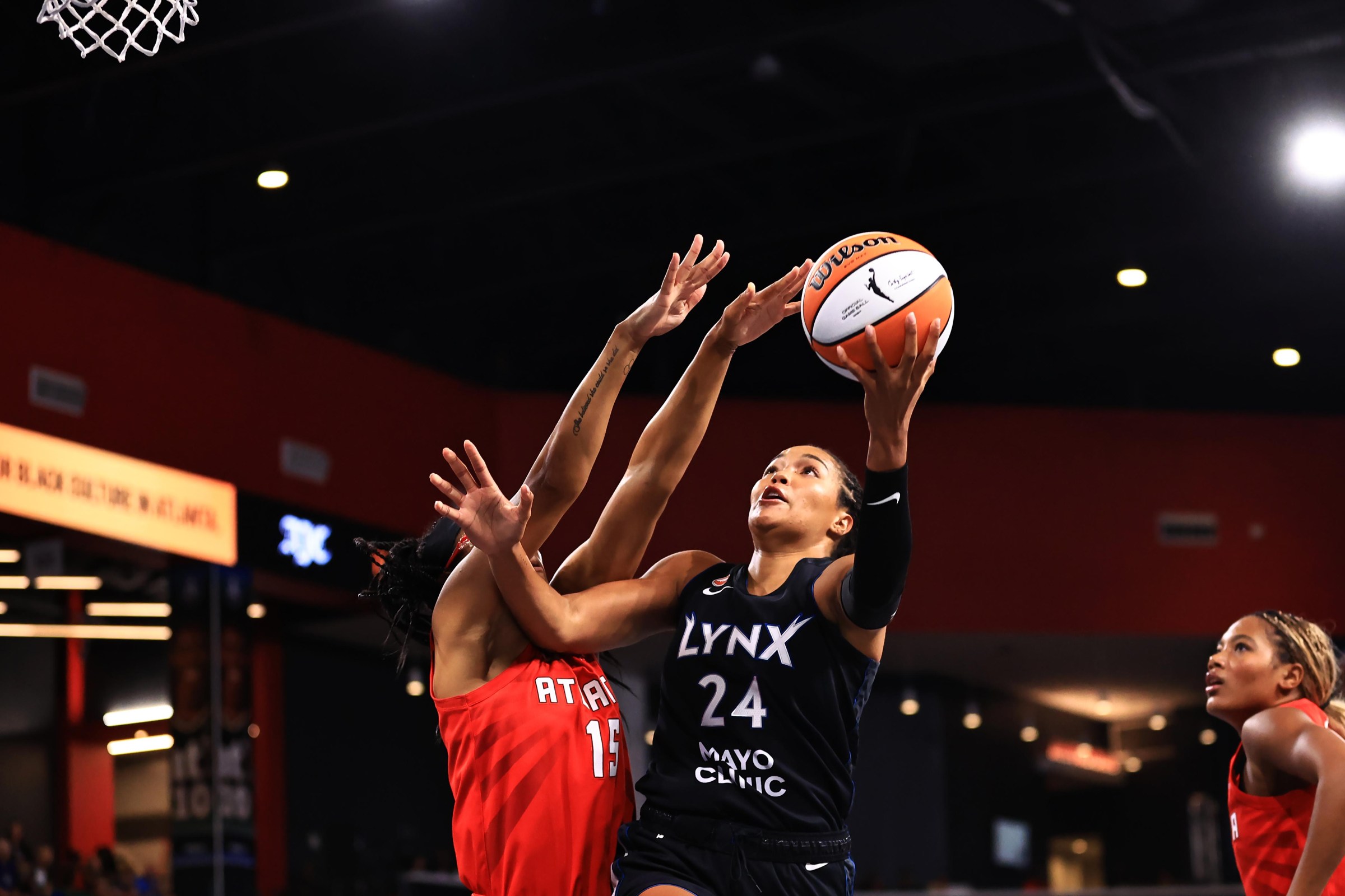 Phee will try to instill greater fear in opponents than that of the Las Vegas Aces. (Photo by Joe Boatman)