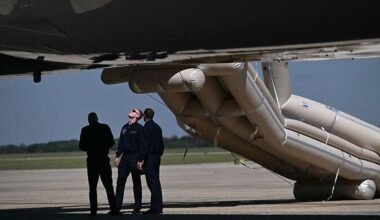 Trump's Texas trip delayed after emergency slide deploys on new Air Force One on tarmac