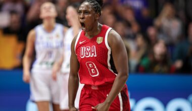 WNBA: Aces Gray, Young rescue Team USA at World Cup