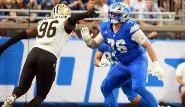 Detroit Lions, New York Jets injury report: 2 starting OL return to practice