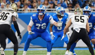 Detroit Lions, Buffalo Bills injury report: 3 OL start week injured