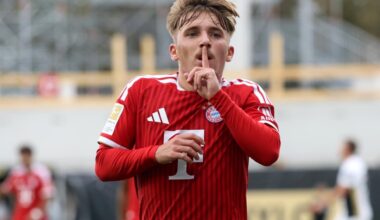 Bayern star Karl sorry for goal celebration in win over SV Elversberg