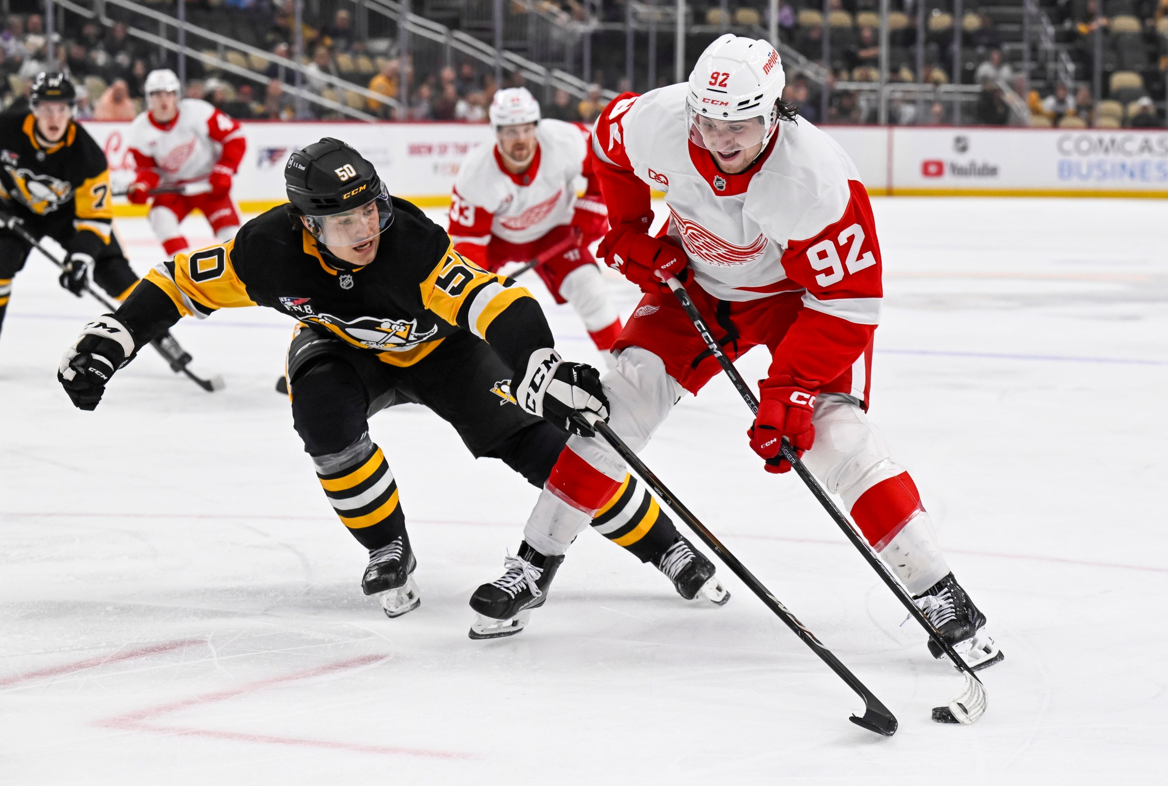 NHL: SEP 22 Preseason Red Wings at Penguins