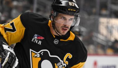 Sidney Crosby talks new linemate, retirement timeline