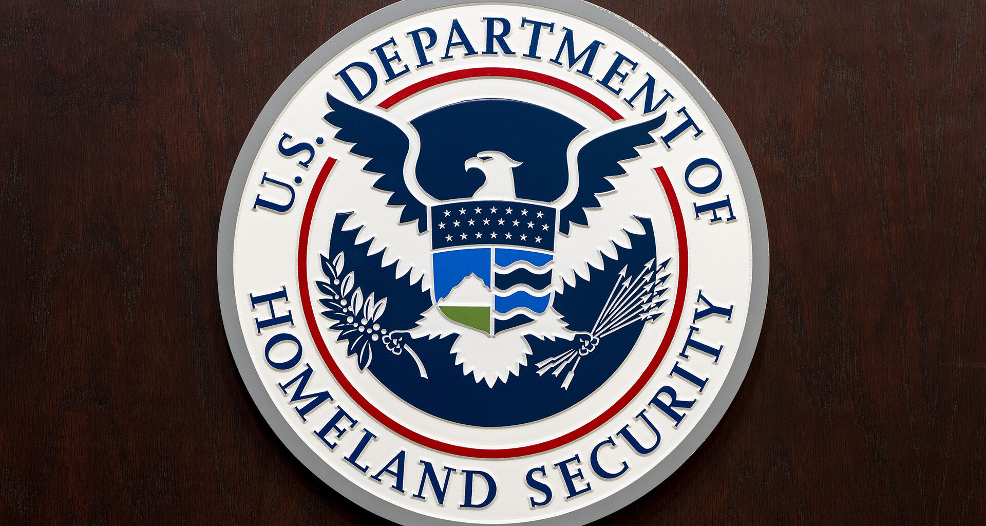 The Department of Homeland Security seal.