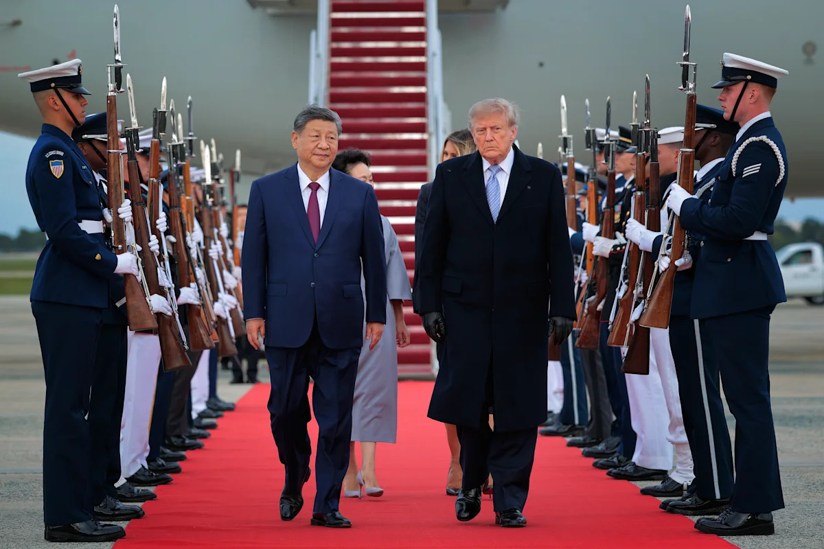 Stock market today: Dow, S&P 500, Nasdaq slide as bond sell-off troubles markets, China's Xi Jinping lands in US