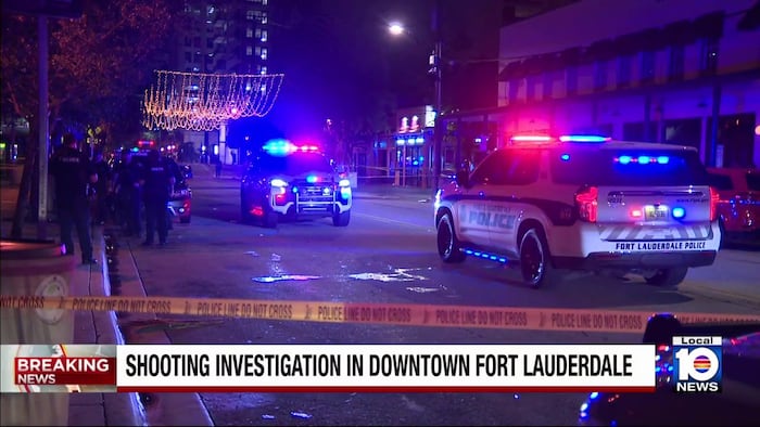 1 man injured in shooting after police break up fight in Fort Lauderdale