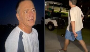 Irvine golfer is battered over the head with his own club by golf course menace