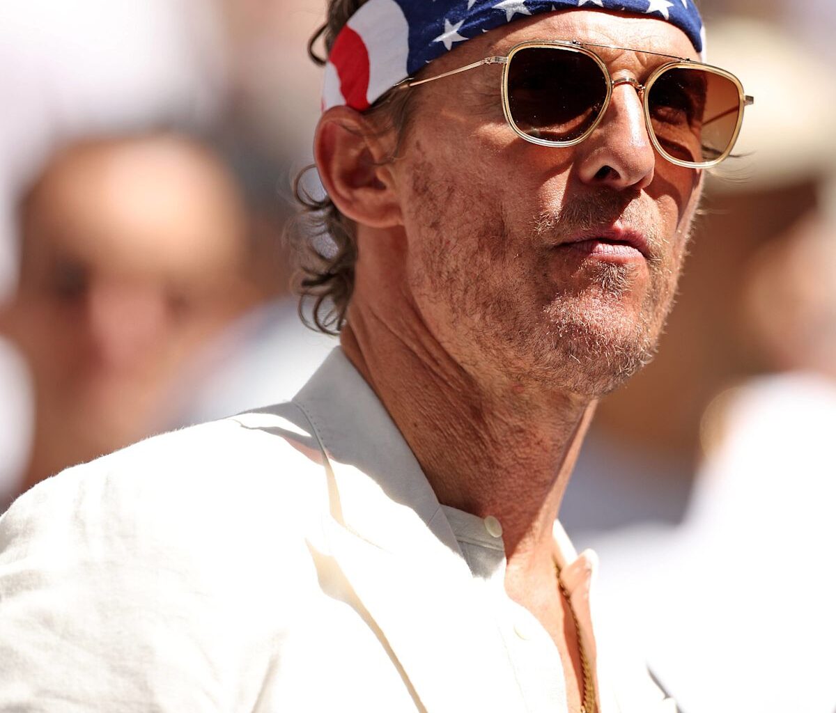 Matthew McConaughey Criticized For His Public Behavior At The U.S. Open