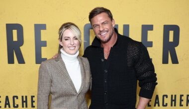 ‘Reacher’ Star Alan Ritchson & Wife Cat Split