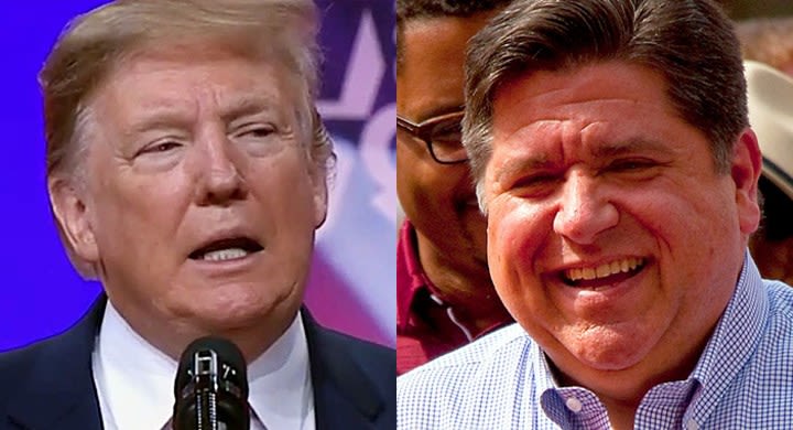 Pritzker says Trump is neither ‘wanted nor needed’ for upcoming Chicago golf tournament