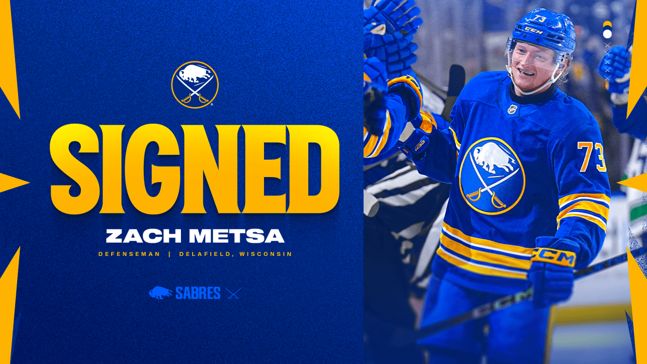 Sabres sign Metsa to 1-year contract extension