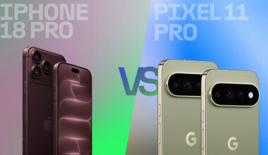 iPhone 18 Pro and Pixel 11 Pro versus image.
