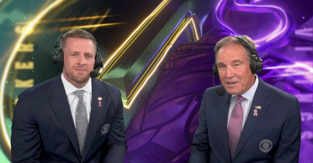 Jim Nantz wasn't listening to J.J. Watt leading to awkward moment