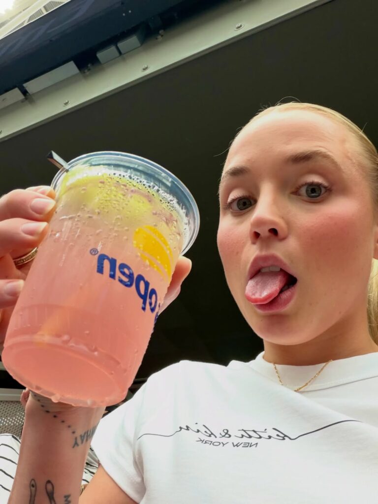 Hailey Van Lith at the US Open