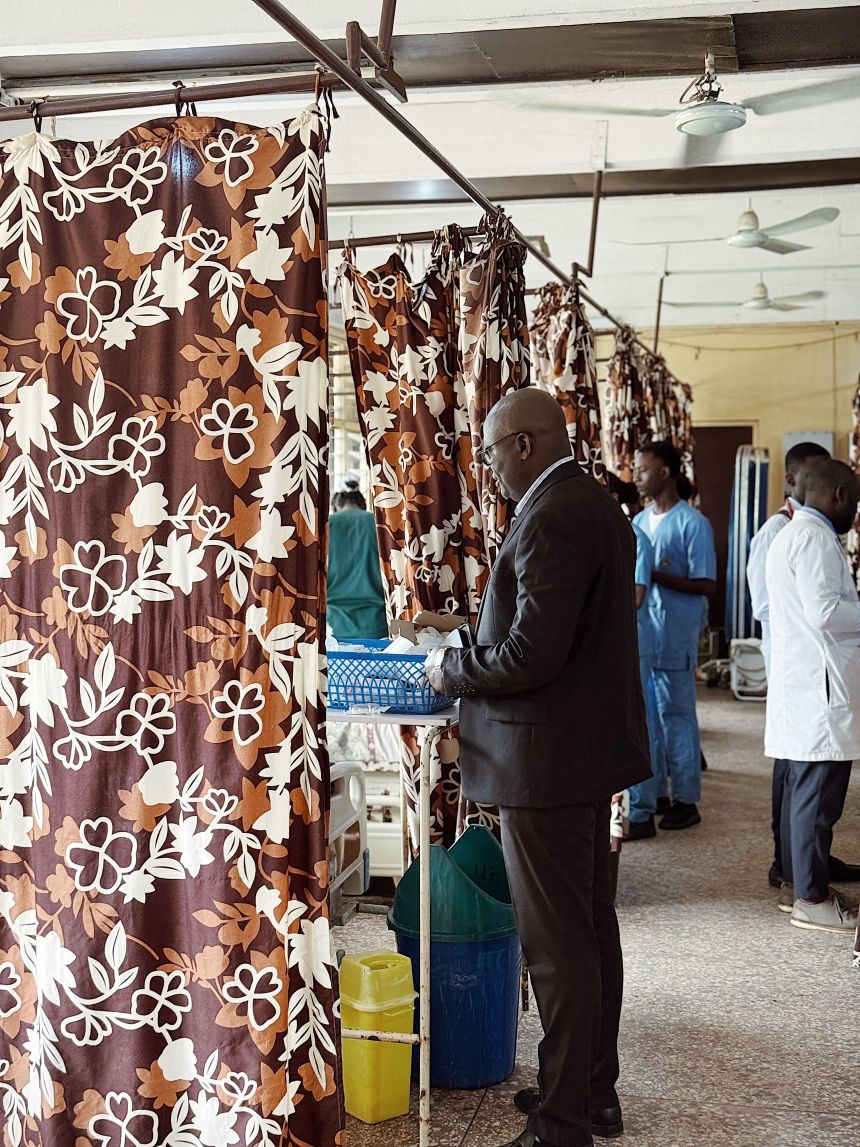Dr. Olusegun Alatise says his research group is trying to expand education for health providers while helping develop a screening test that could diagnose colorectal cancer by looking for metabolites in urine.