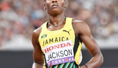 Shericka Jackson ends 2026 season prematurely to focus on mental health