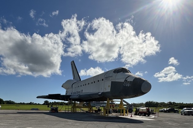 Nonprofit Plans 175-Foot Dome Around Space Shuttle Mockup