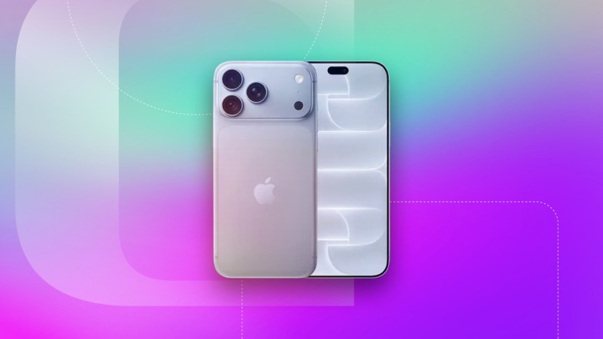 Light Blue Apple iPhone 18 Pro Max on a CNET background
