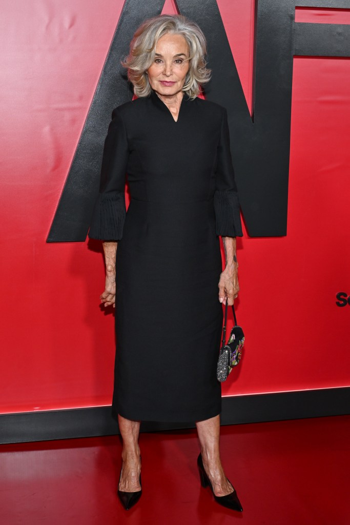 Jessica Lange at the premiere of "American Horror Story: 13."