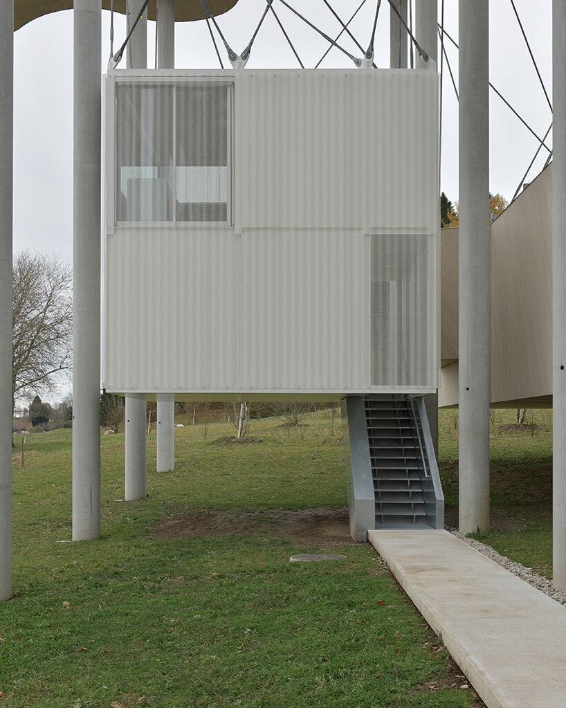 architect-designed cabins offer temporary homes for writers at jan michalski foundation - 2