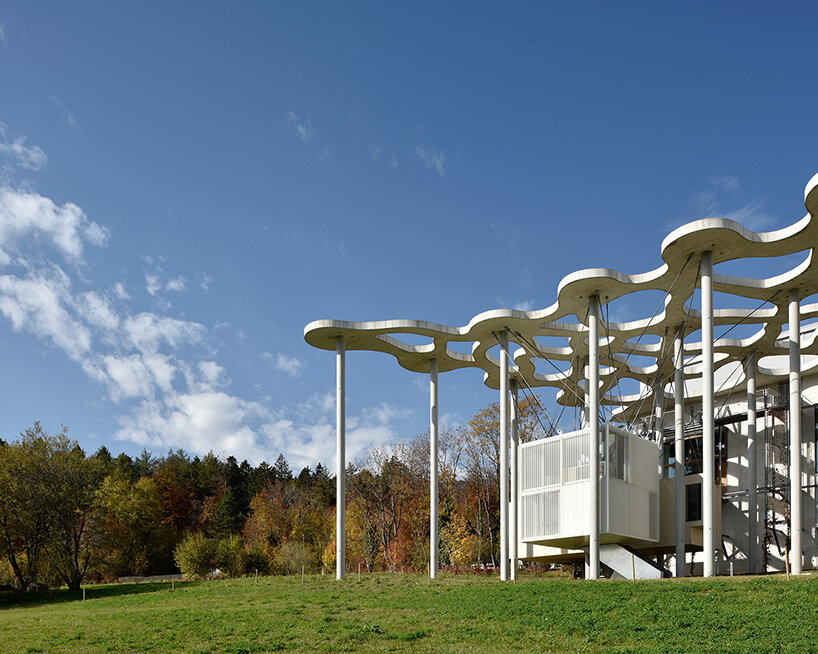architect-designed cabins offer temporary homes for writers at jan michalski foundation - 1